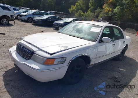 2001 Mercury Grand Marquis Gs from USA, damaged, VIN 2MEFM74WX1X709901